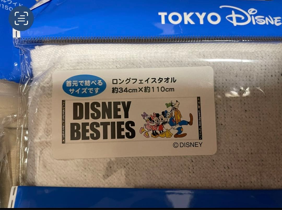 【購入前コメント必須】ディズニーリゾート☆ベスティーズ☆タオルセット