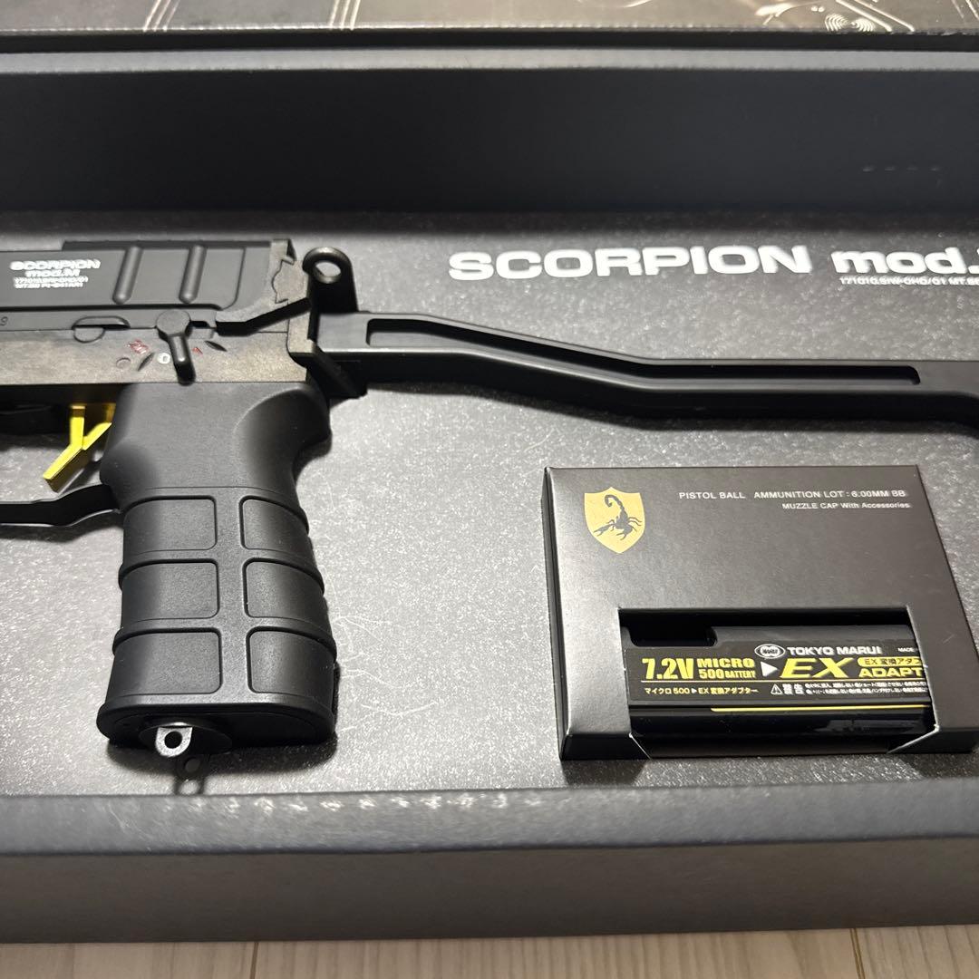 東京マルイ SCORPION mod.M スペアマガジンオマケ付き
