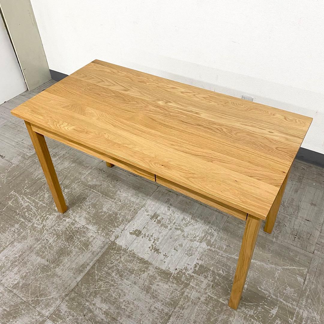 MUJI 無印良品 良品計画 無垢材デスク オーク ライティングデスク 机