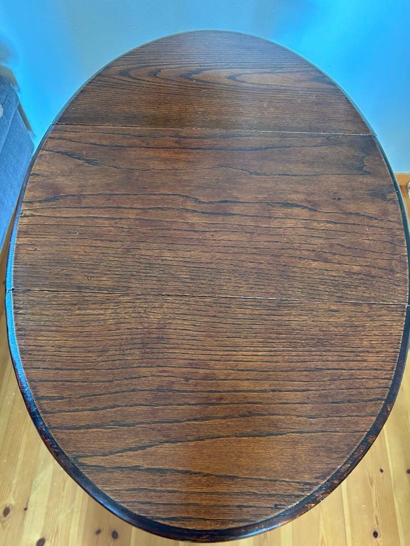 イギリスアンティーク　ゲートレッグテーブル　小ぶり