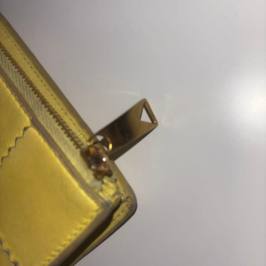«日本限定商品»BOTTEGA VENETA二つ折り財布 イエロー 希少