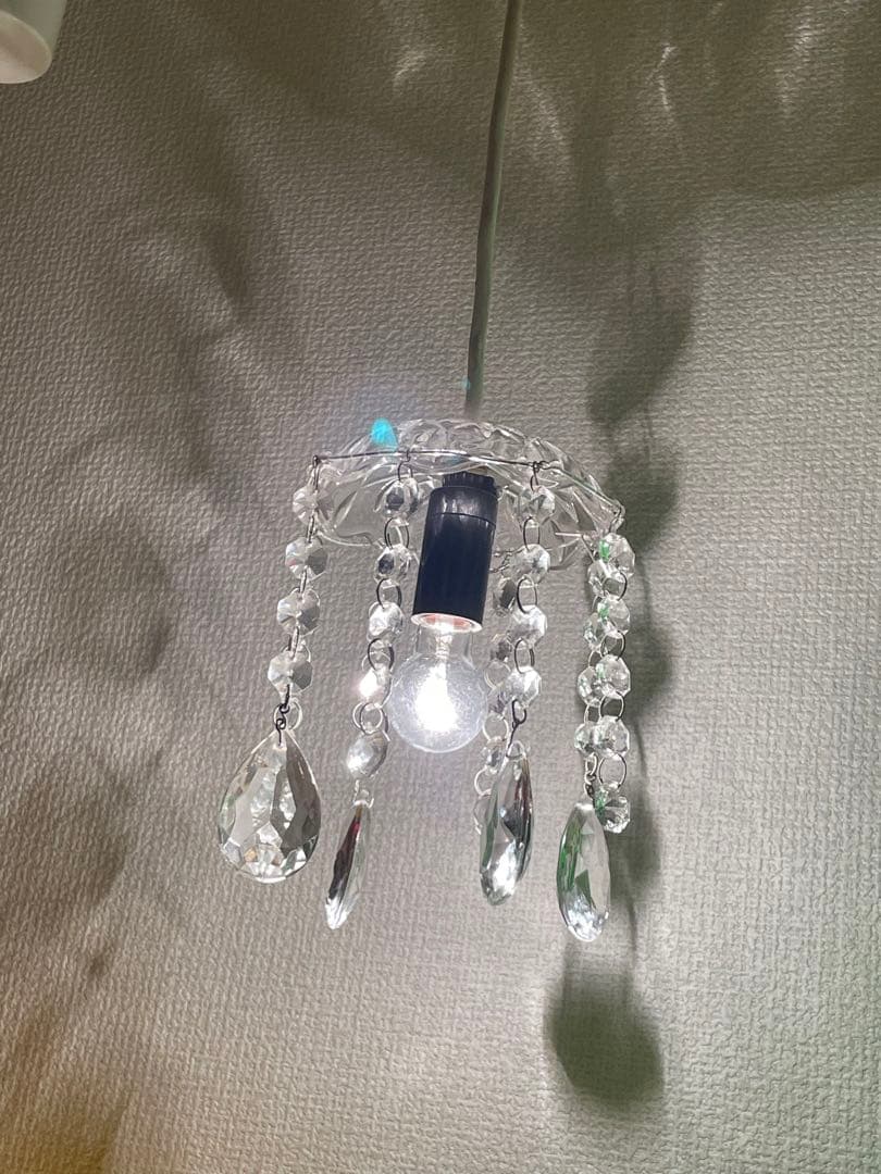 シャンデリア　ペンダントランプ　ライト　1灯　レトロ　アンティーク