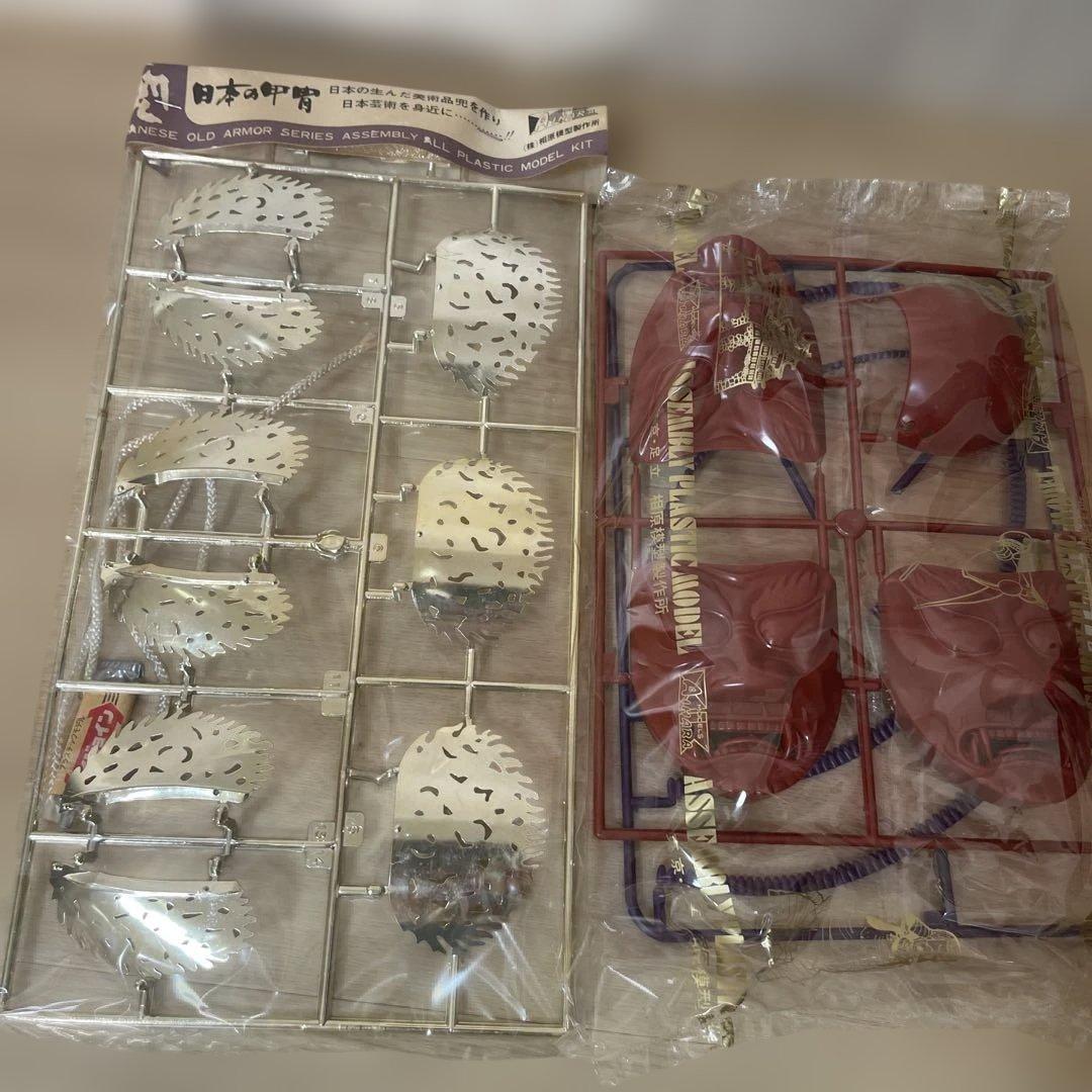 上杉謙信面伝統工芸品未開封の昭和絶版模型兜を蘇らせる希少コレクション Ln188