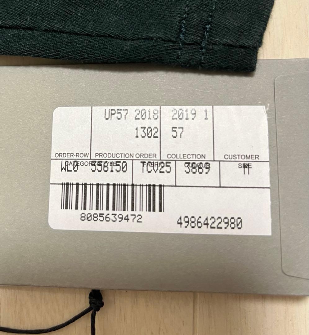 ひ*ん様 balenciaga スモールロゴ　ダークグリーン Tシャツ　M