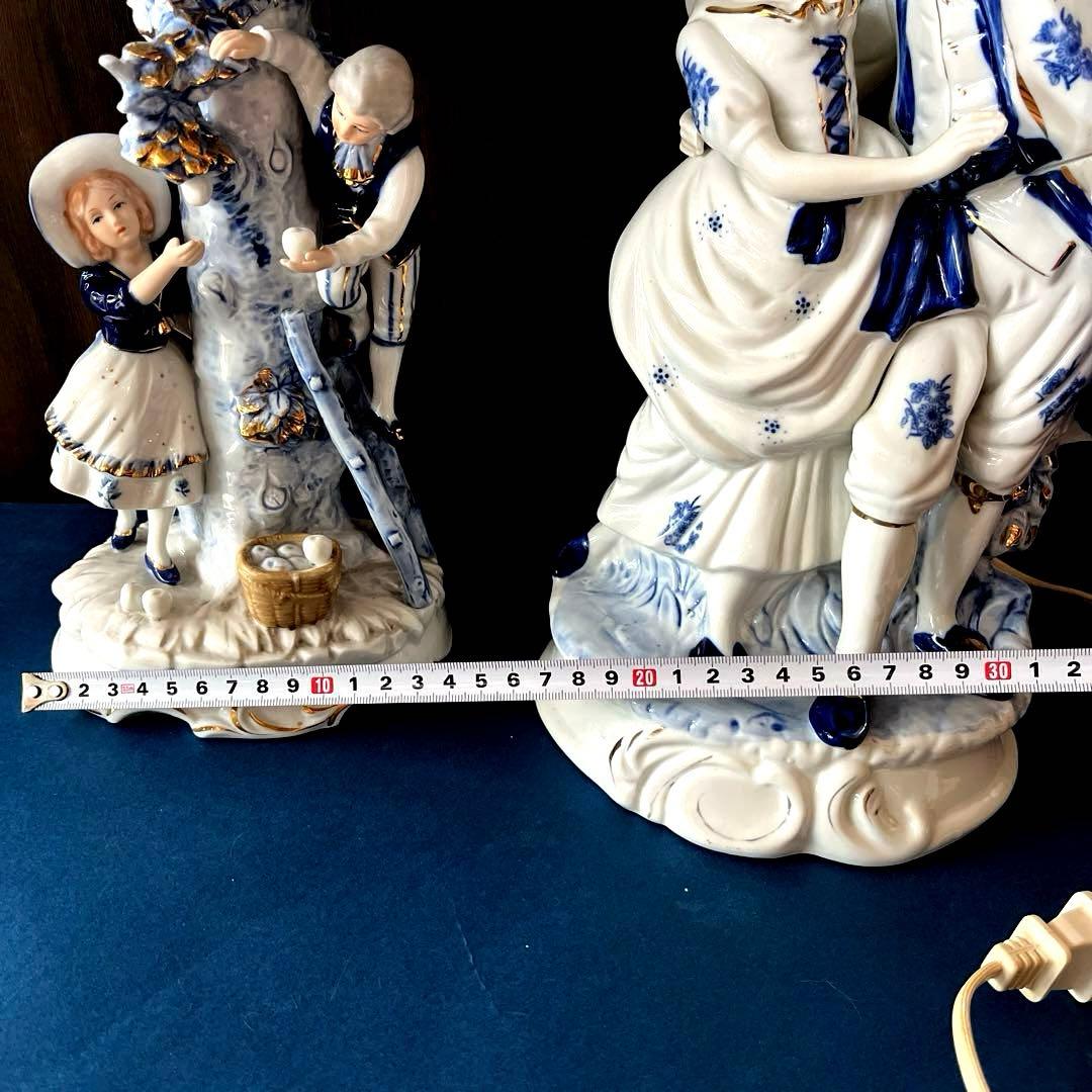 西洋アンティーク風ドールスタンド、小物入れ　2点