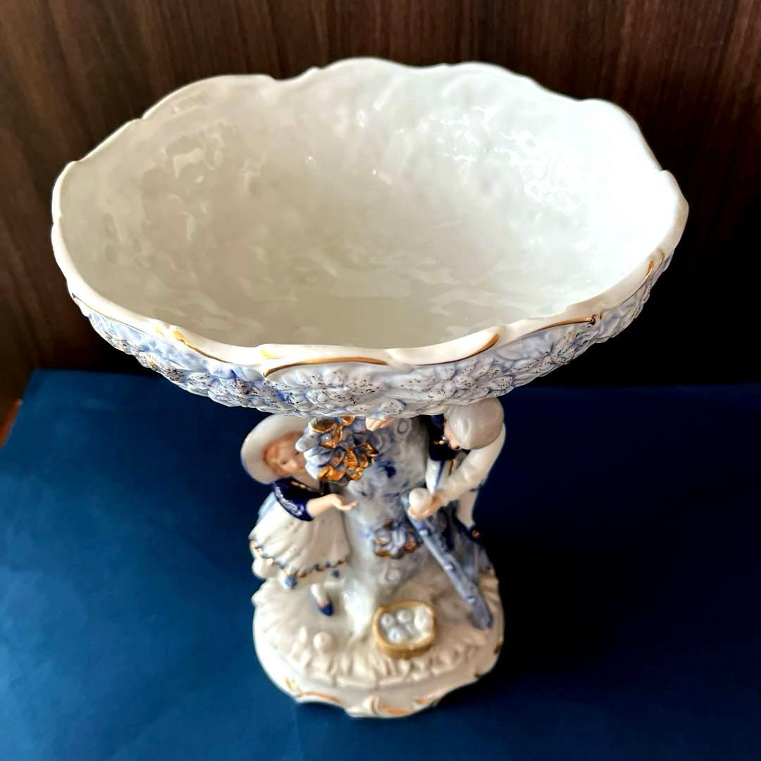 西洋アンティーク風ドールスタンド、小物入れ　2点