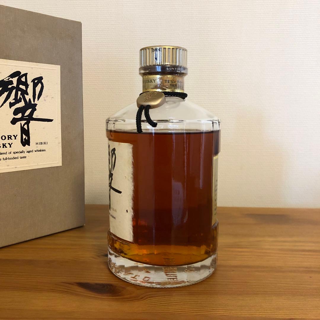 SUNTORYサントリー響【古酒】金キャップ裏ゴールドラベル750ml 未開栓