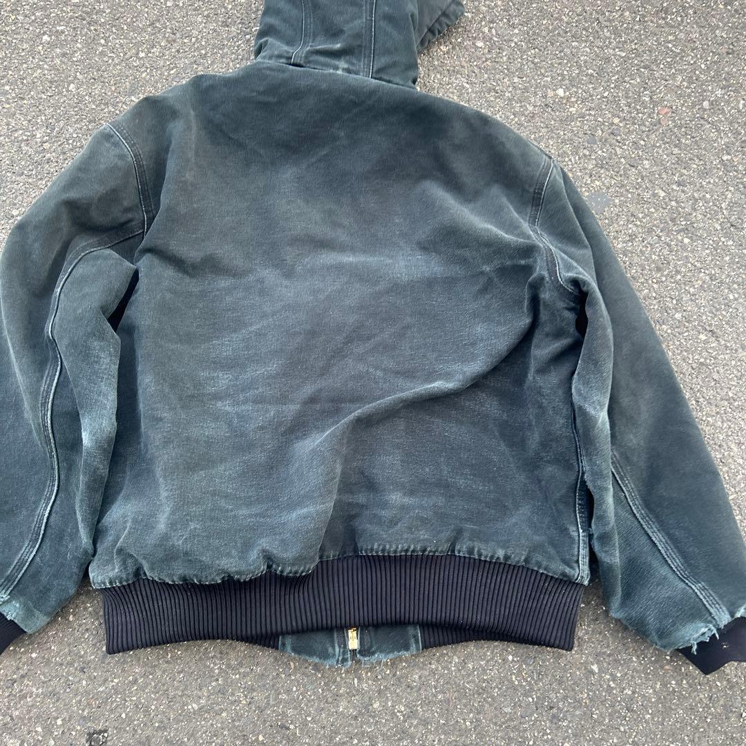 あ*よ様 鬼フェード 90s カーハート フェードブラック アクティブジャケット