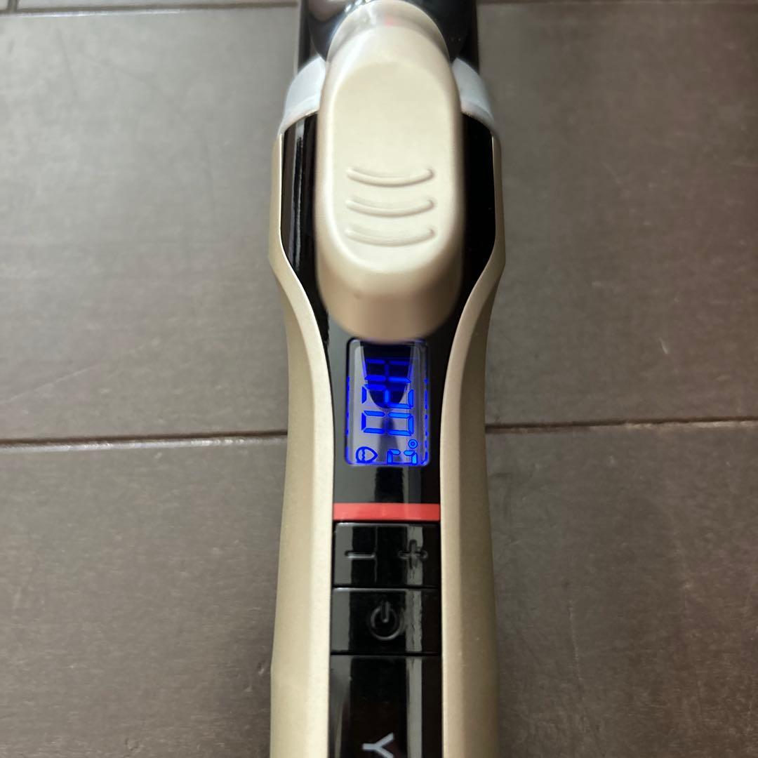 【美品】YAMAN スムースアイロンフォトイオンカール YJHB1N 32mm