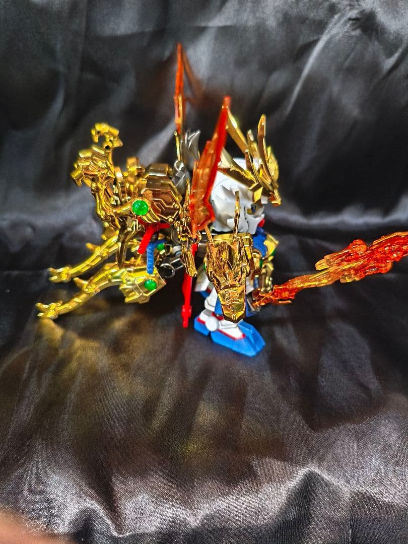 SDガンダム三国伝 (塗装済み) 翔烈帝 龍装 劉備ガンダム