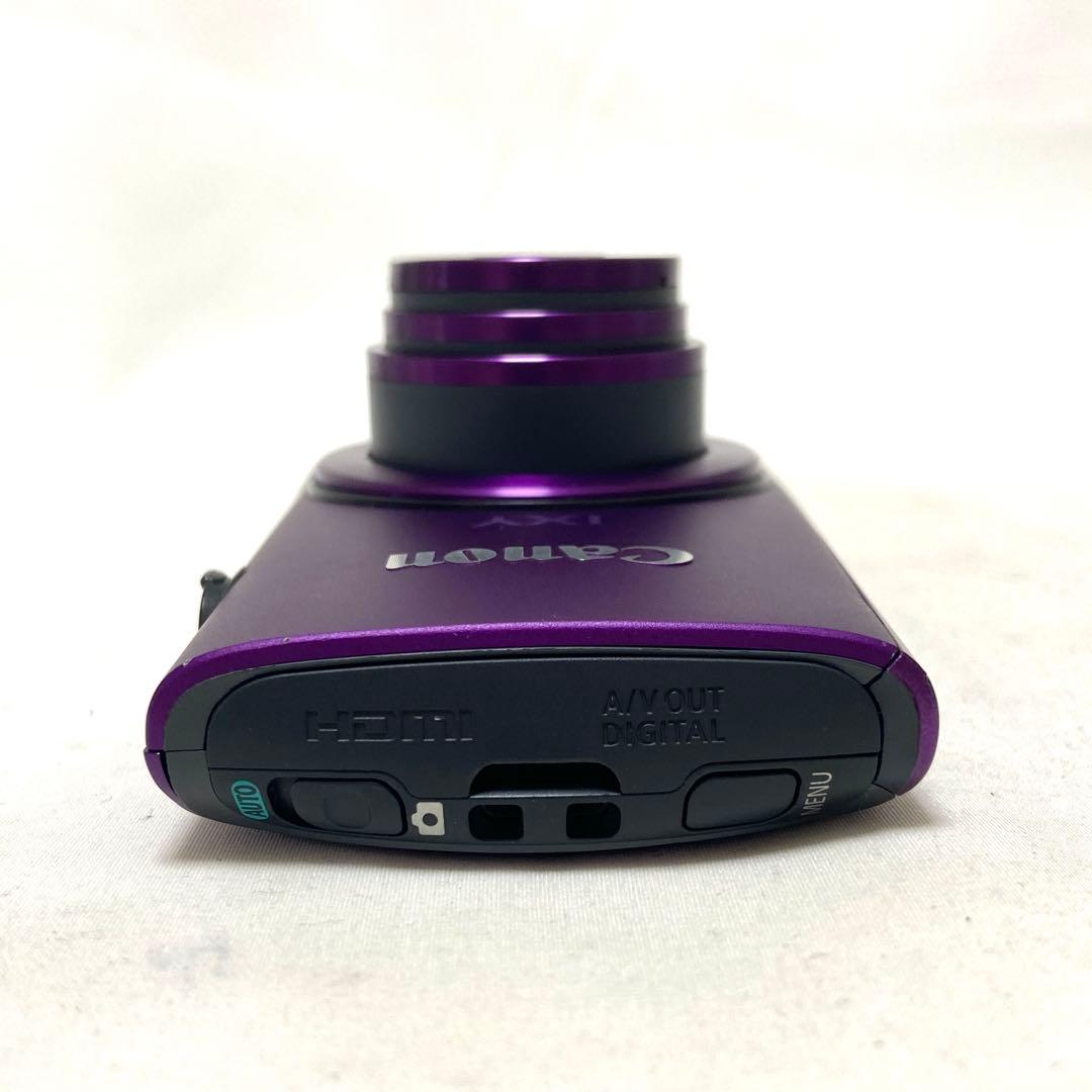 Canon IXY 600F パープル FULL HD PC1676 コンデジ