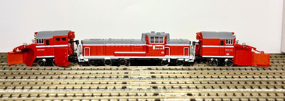 ＊複線形両頭式ラッセルモデル＊ TOMIX 2211『DE15 1538号機』