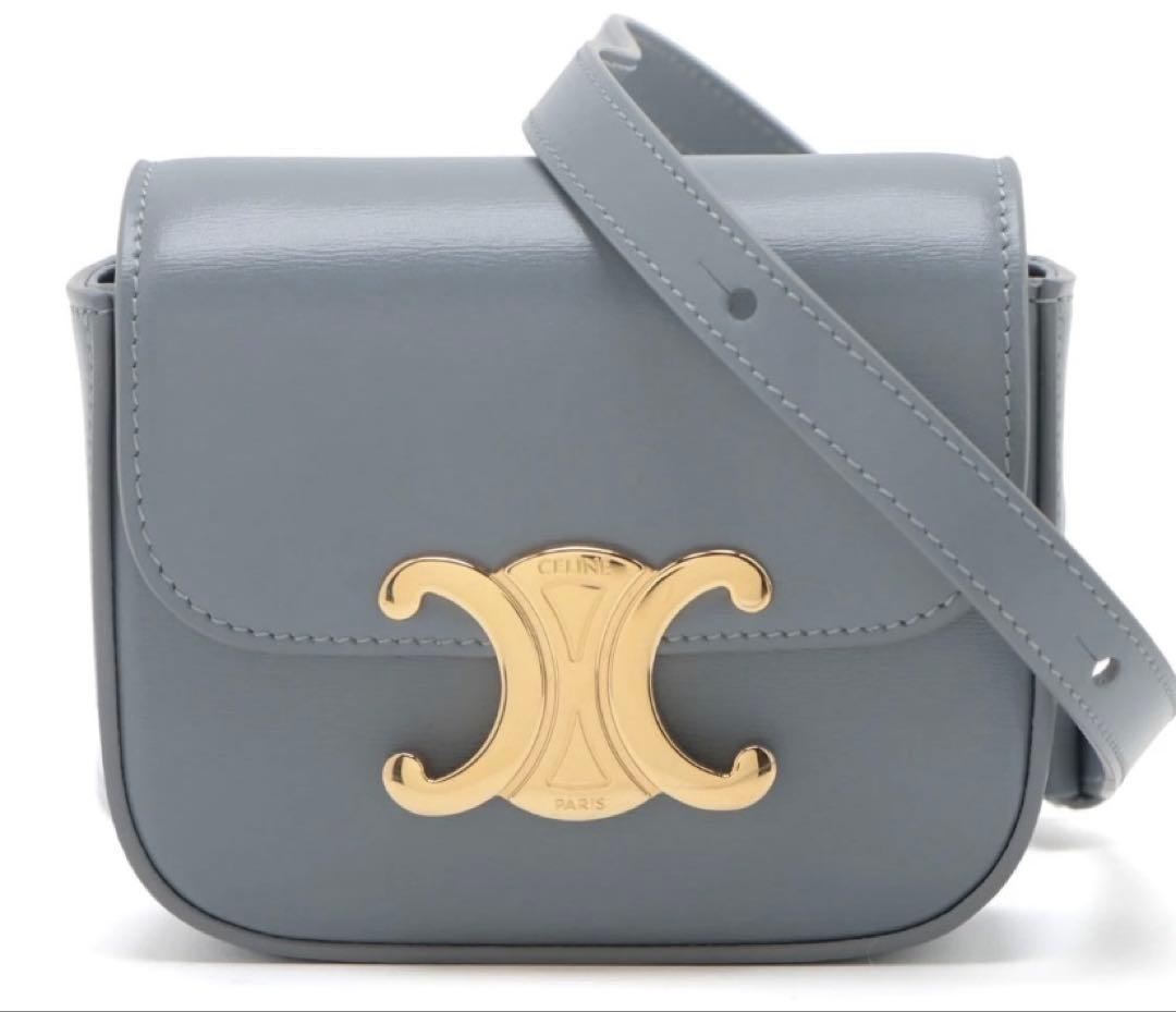 riセリーヌCELINE ミニクロード　ショルダーバッグ　トリオンフ