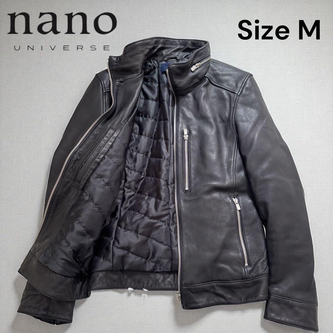 junhashimoto × nano universeライダース ジャケット