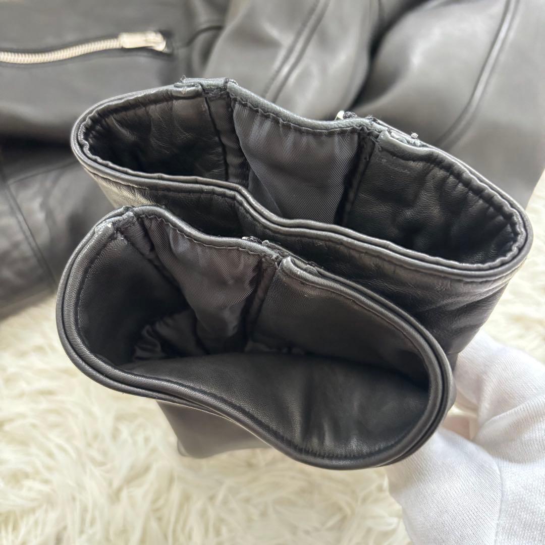 junhashimoto × nano universeライダース ジャケット