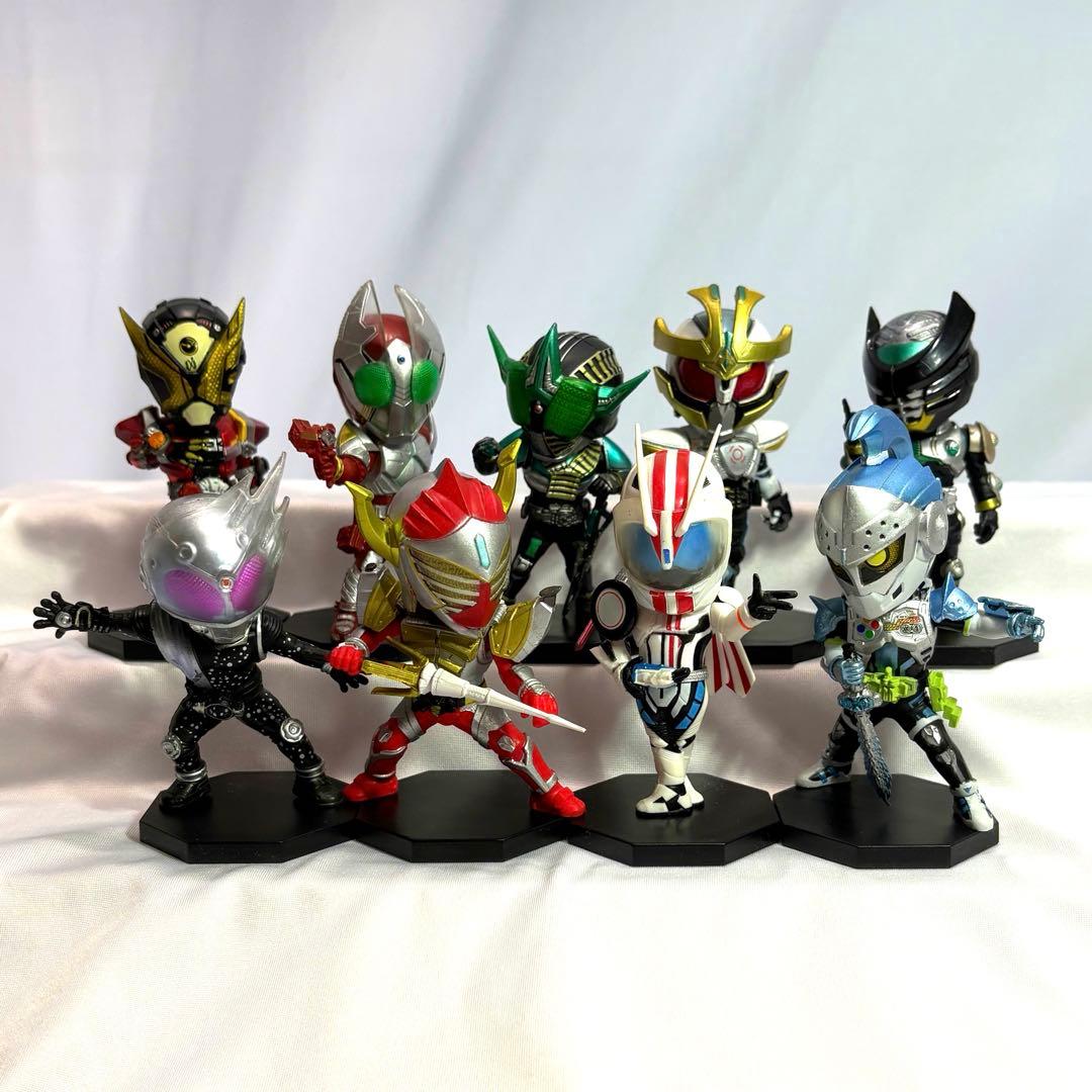 一番くじ　F賞 2nd 仮面ライダーデフォルメフィギュア全9種コンプリートセット