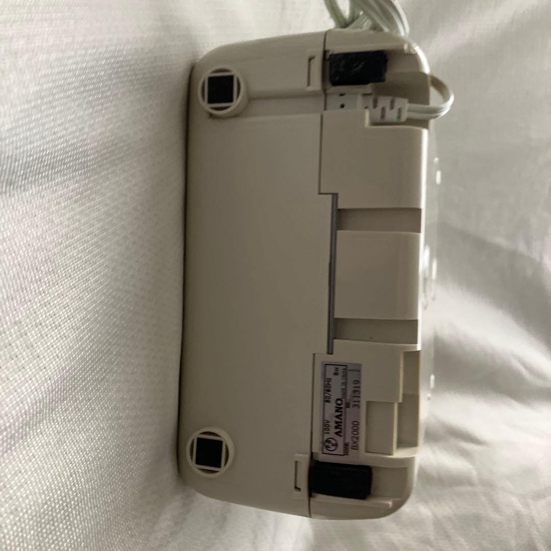 AMANO BX2000 電子タイムレコーダー ホワイト