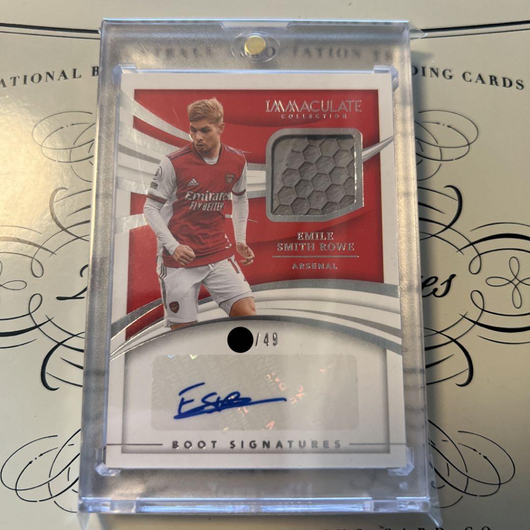 エミール スミス ロウ Panini Immaculate 直筆サイン