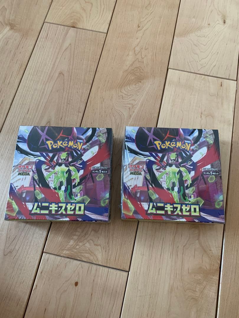 ポケモンカードゲーム ムニキスゼロ2BOXシュリンク付き