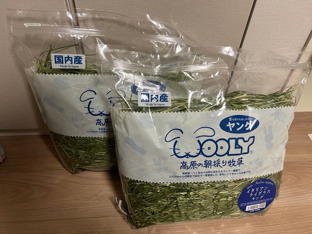 ウーリー　イタリアンライグラス　ヤング　WOOLY 2025年春季販売分　2袋