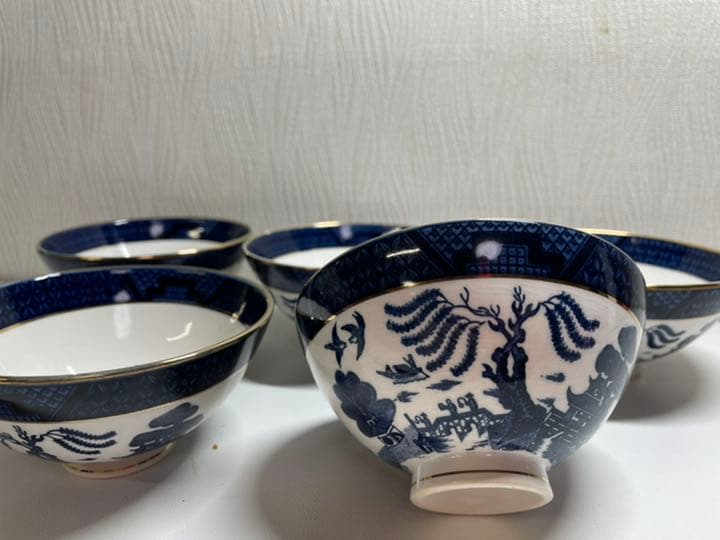 NIKKO値下げ■ニッコー山水ダブルフェニックス　お茶碗5客