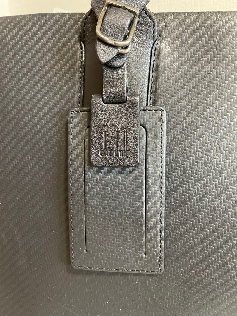 dunhill ダンヒル　シャーシ　ブリーフケース　カーボン　黒　ビジネスバッグ