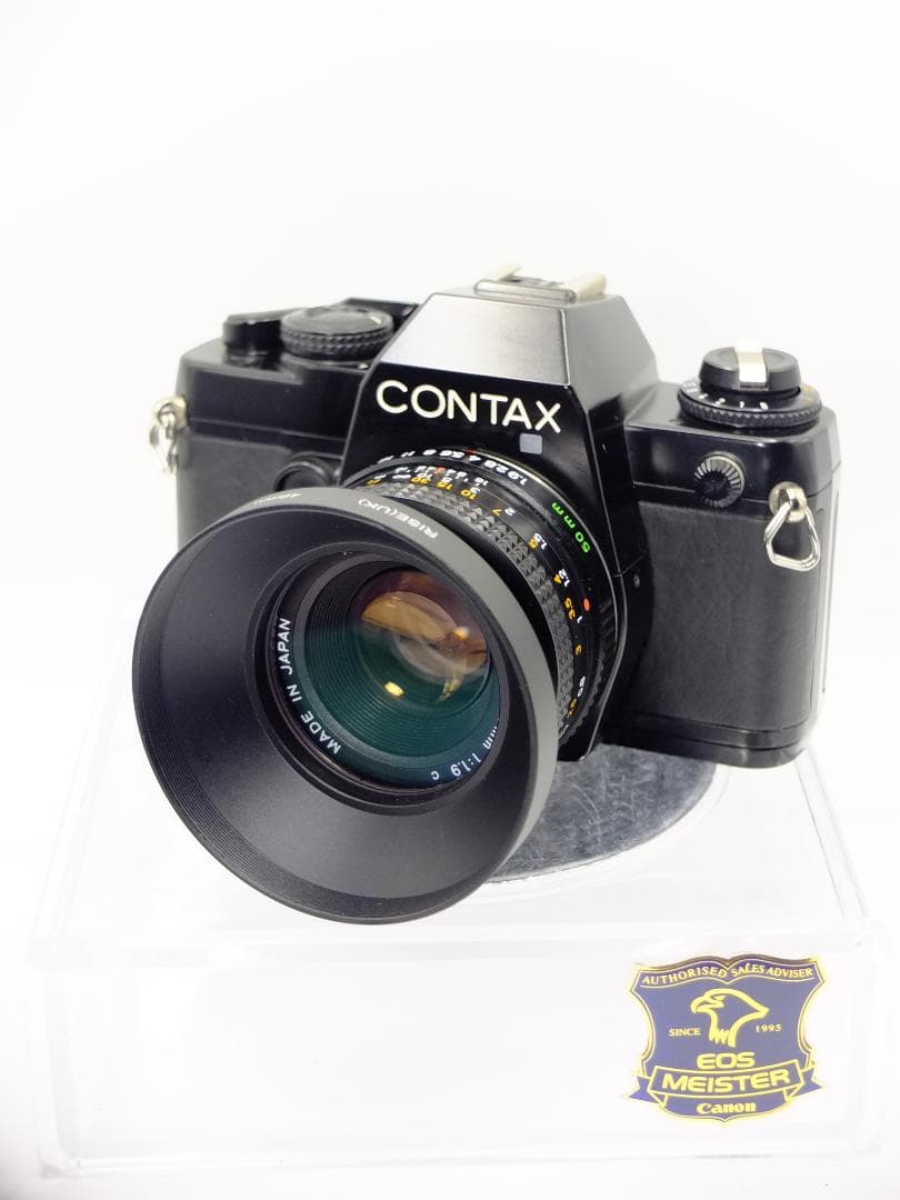 【実写確認済整備品】コンタックス139Quartz／ヤシカML50㎜f1.9付