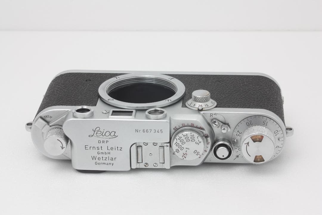 ライカ Leica IIIf レッドシンクロ 完動品 スプール付き #322a