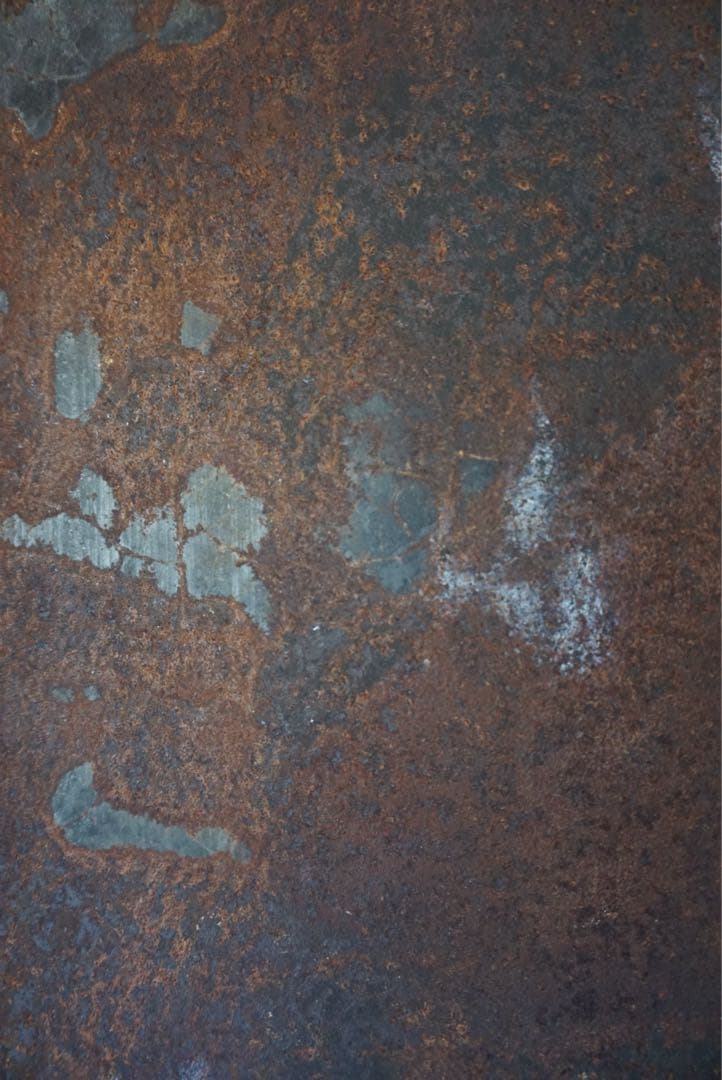 大きなアンティークフレームのブリキサインボード　看板　店舗什器　額縁　古道具