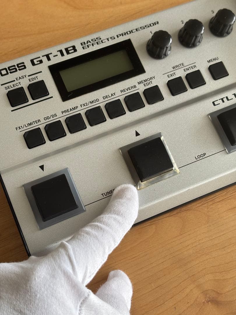 【美品・動作確認済】 ベース用マルチエフェクター「GT-1B」