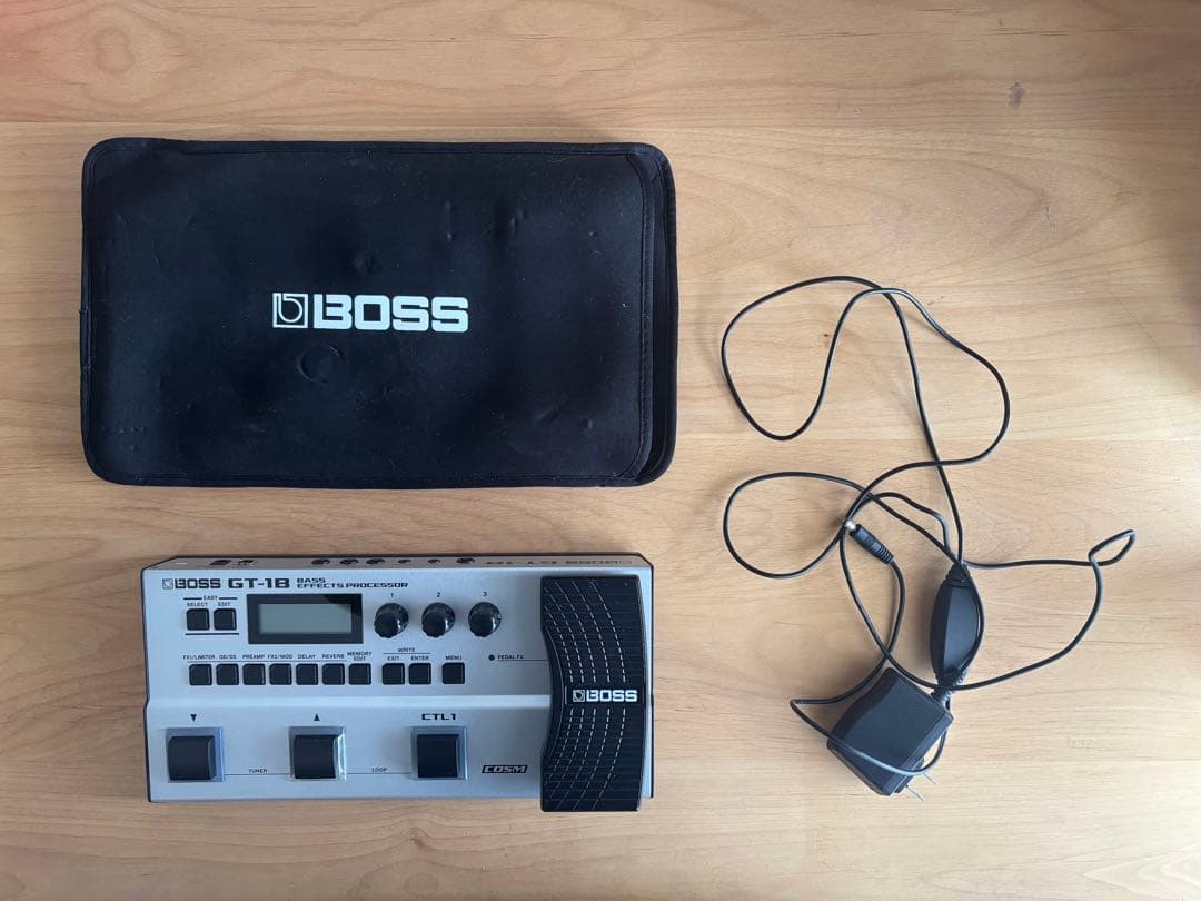 【美品・動作確認済】 ベース用マルチエフェクター「GT-1B」