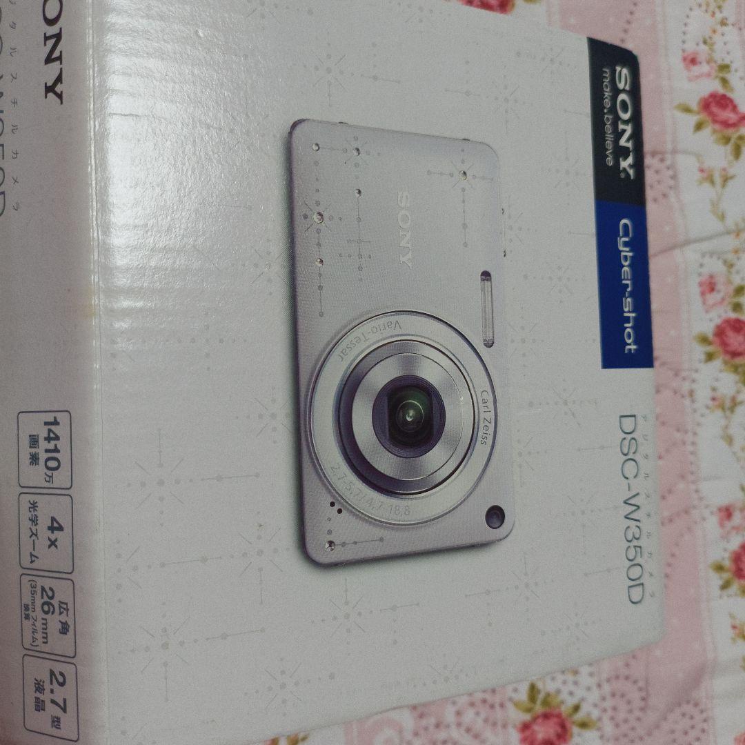 SONY ★ソニーセイバーショット　カメラUSED★DSC-W350D ホワイト