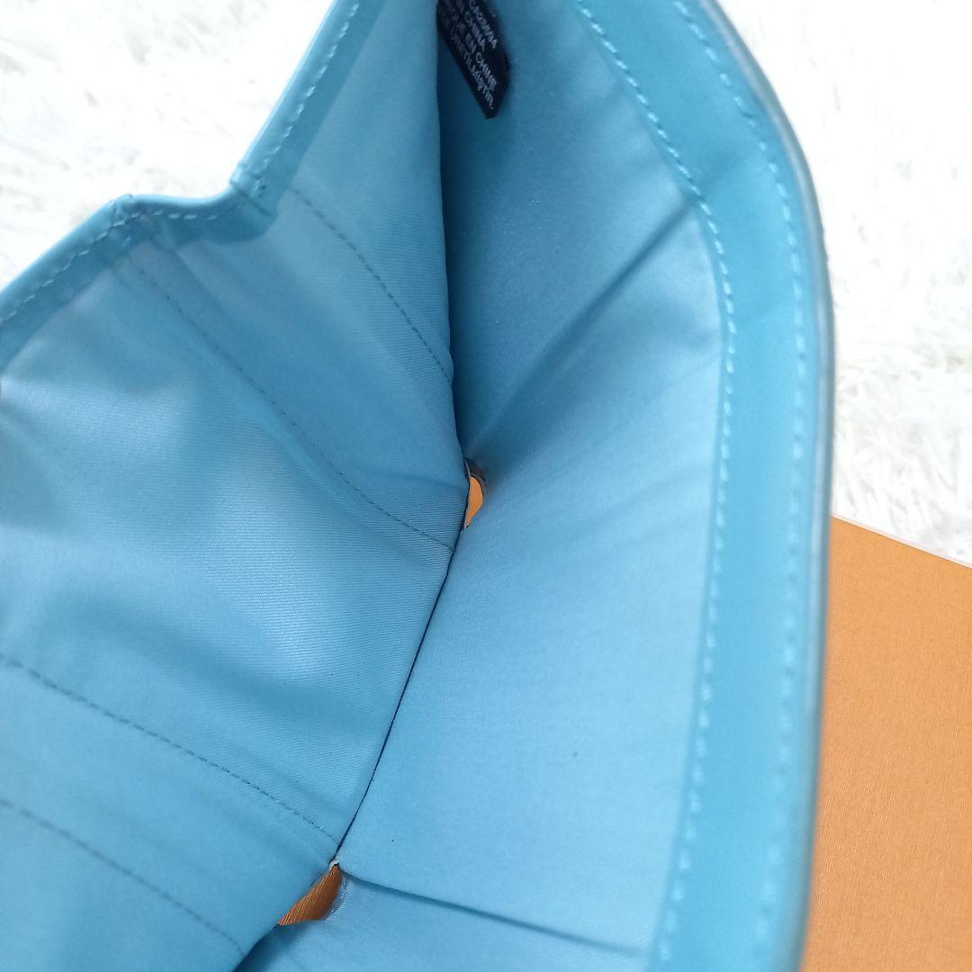 DIESEL　1DR　tri-fold coin　ウォレット　三つ折り財布　青