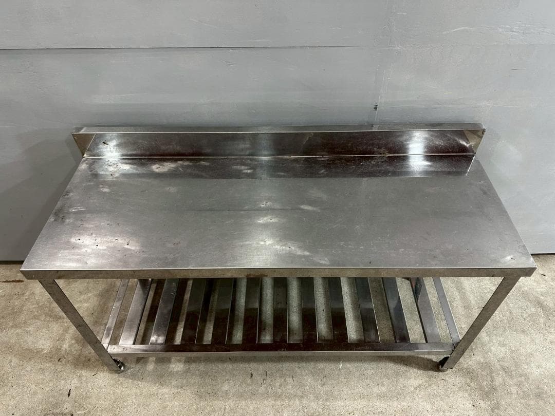 ステンレス製 BG付作業台 作業台 調理台 業務用 厨房機器 店舗 RW359