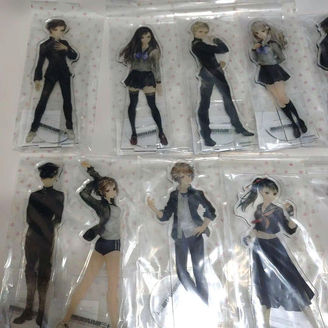 十三機兵防衛圏 アクリルビッグフィギュア 全16種セット