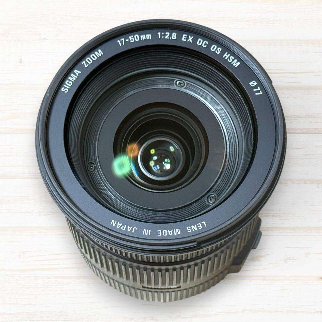 SIGMA レンズ 17-50mm EX OS HSM Canon用 #180