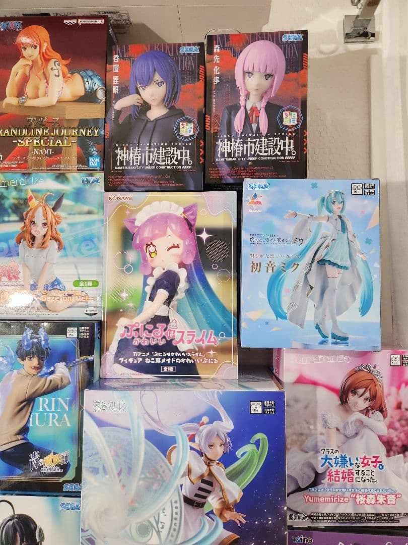 未開封フィギュア35個 美少女系 ニカ 東京喰種 フリーレン ヒロアカ ウマ娘
