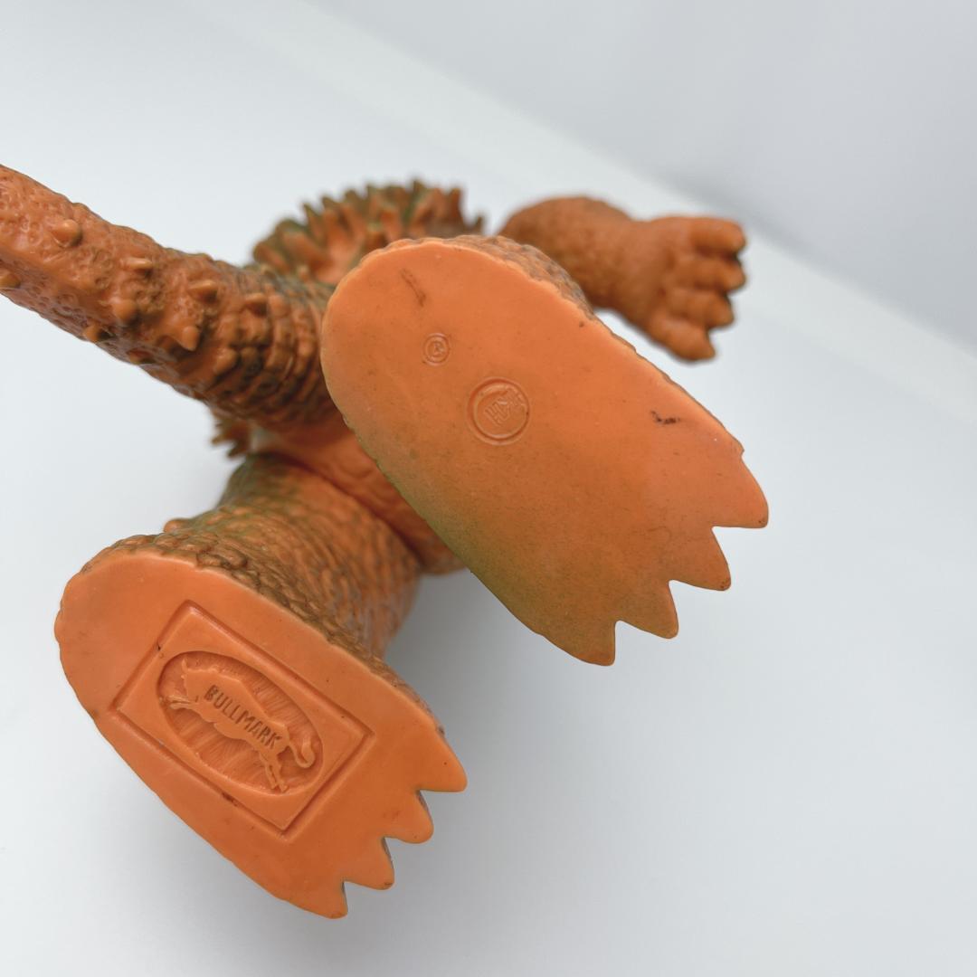 美品☘️ ブルマァク　アンギラス　ソフビ　当時物