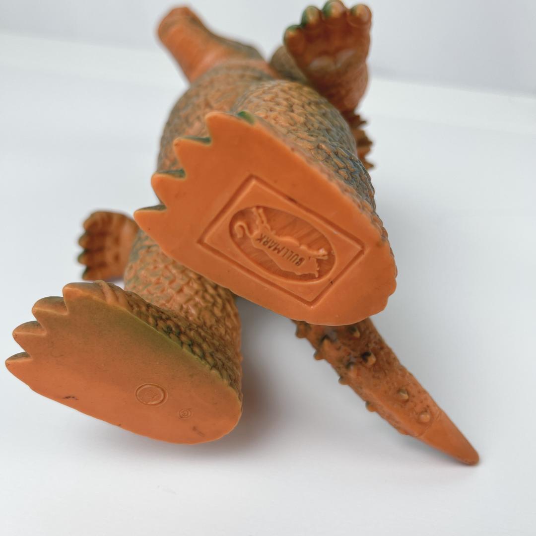 美品☘️ ブルマァク　アンギラス　ソフビ　当時物