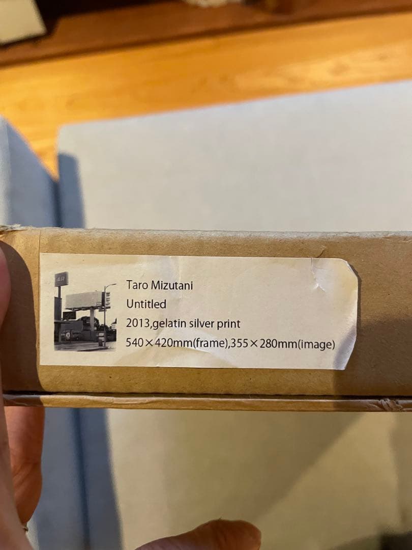 水谷太郎 写真作品《Untitled》2013年 オリジナルプリント サイン入り