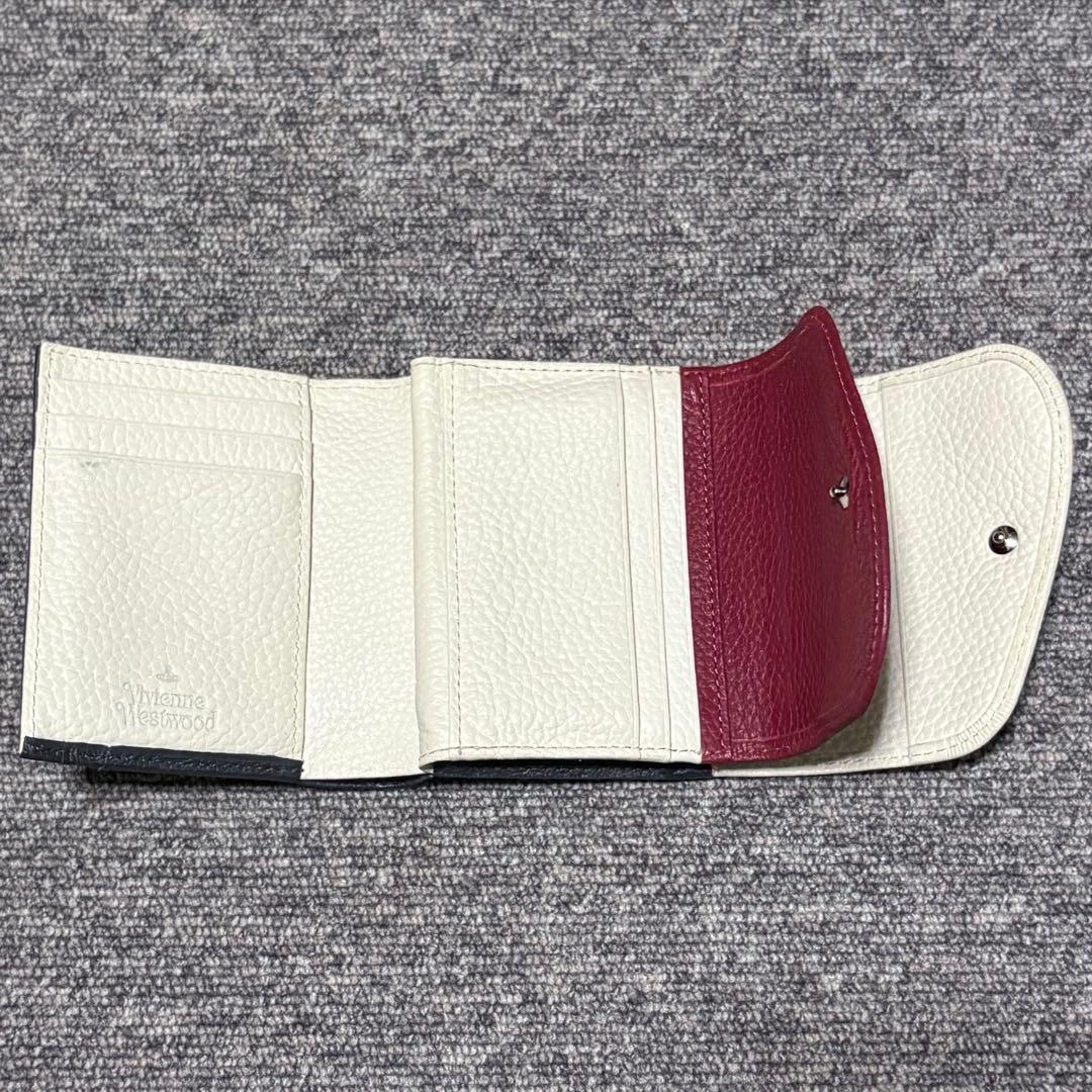 【緊急値下げ】 Vivienne Westwood ダブルフラップ二つ折り財布