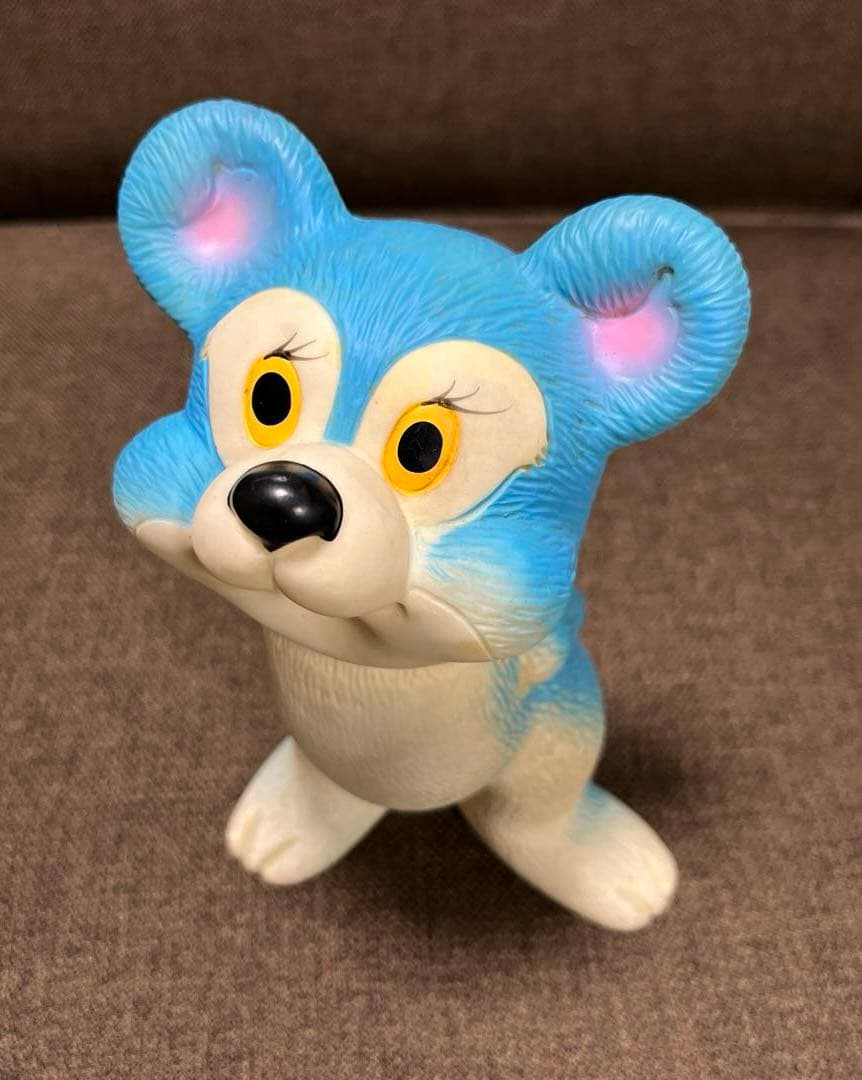 【昭和レトロ　ソフビ】ジェリーマウス？　＊昭和レトロ　当時物　希少　レア