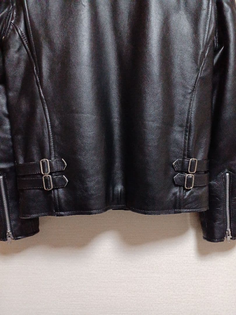 HORN WORKS ホーンワークス レザー ライダースジャケット 本革 LL