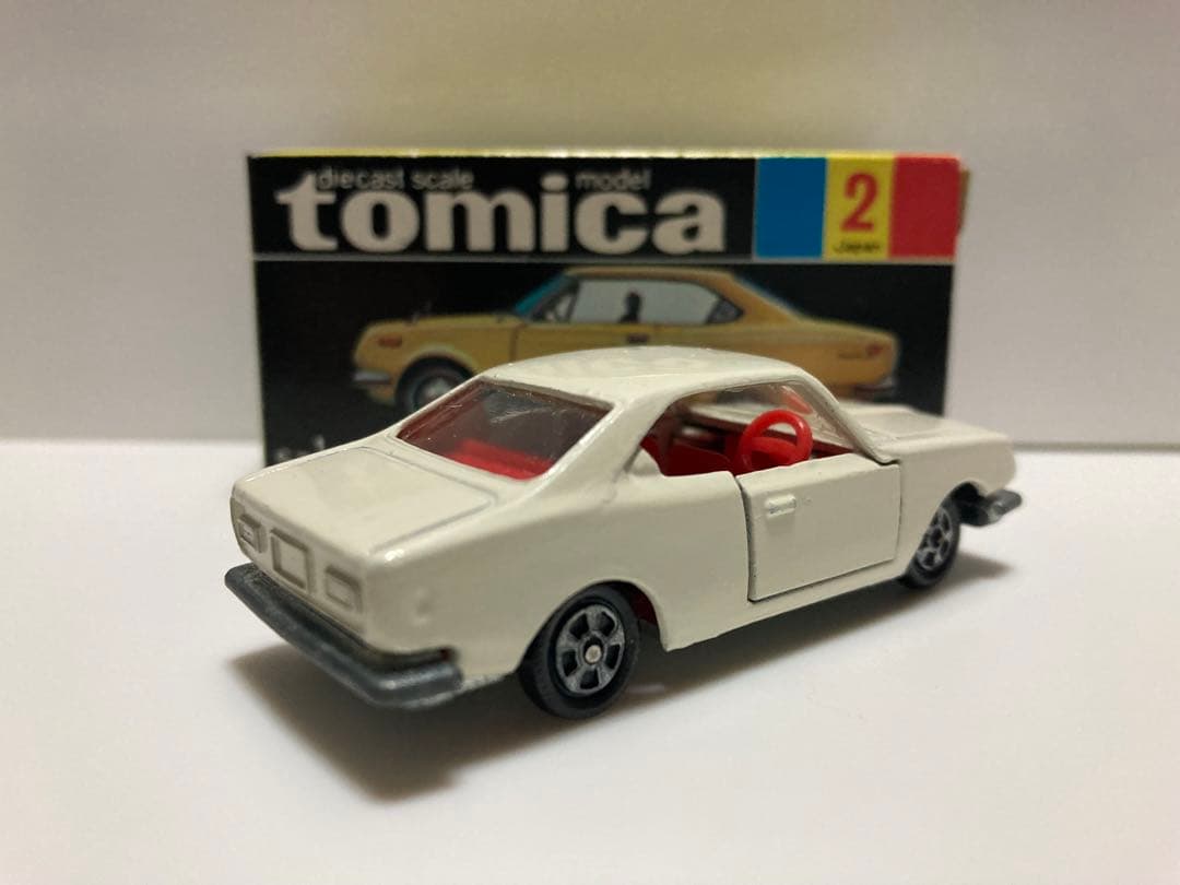 トミカ　黒箱　日本製　コロナマークII 1900 HT 1Aホイール