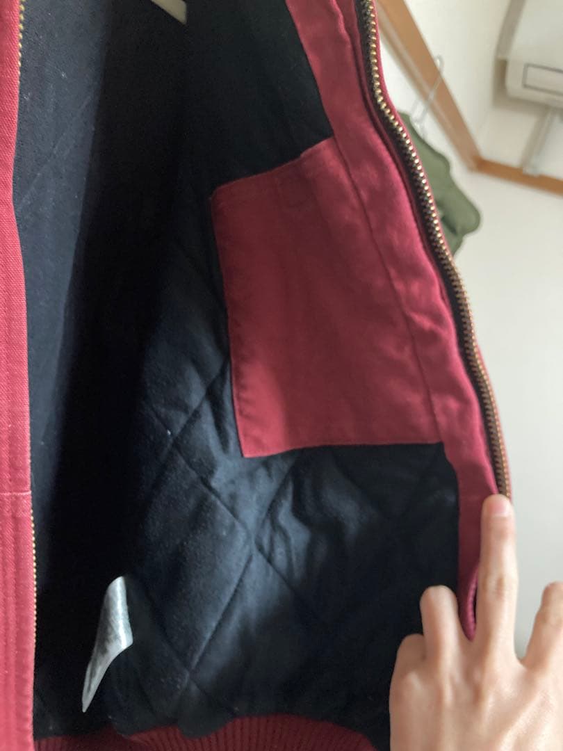 Carhartt フード付きジャンパー Sサイズ 赤