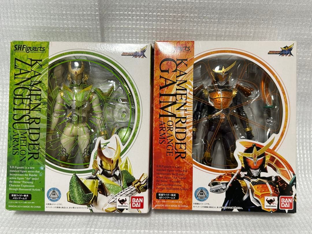 s.h.figuarts 仮面ライダー鎧武 + 仮面ライダー斬月