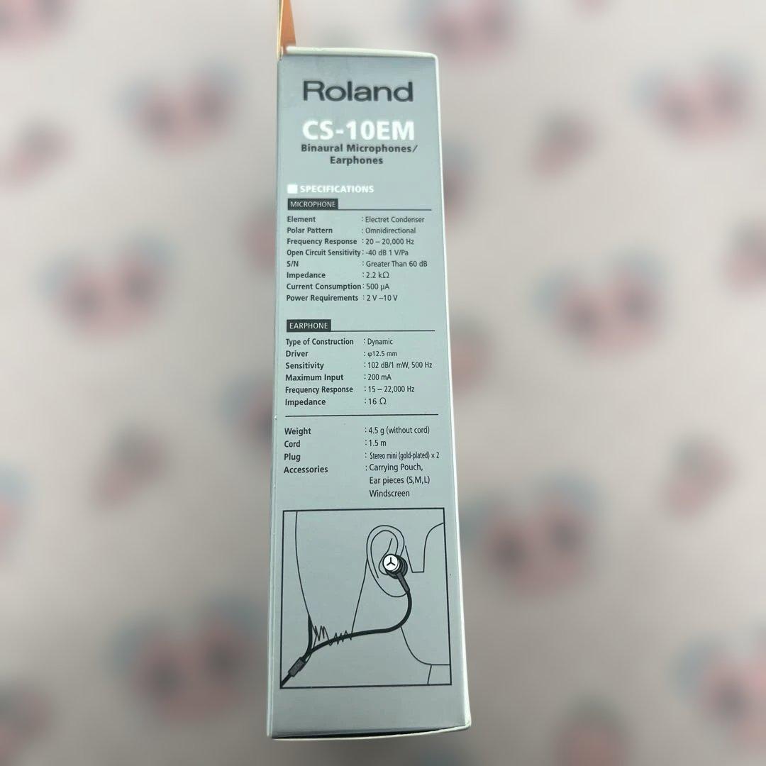 512565Roland ローランド CS-10EM バイノーラルマイク