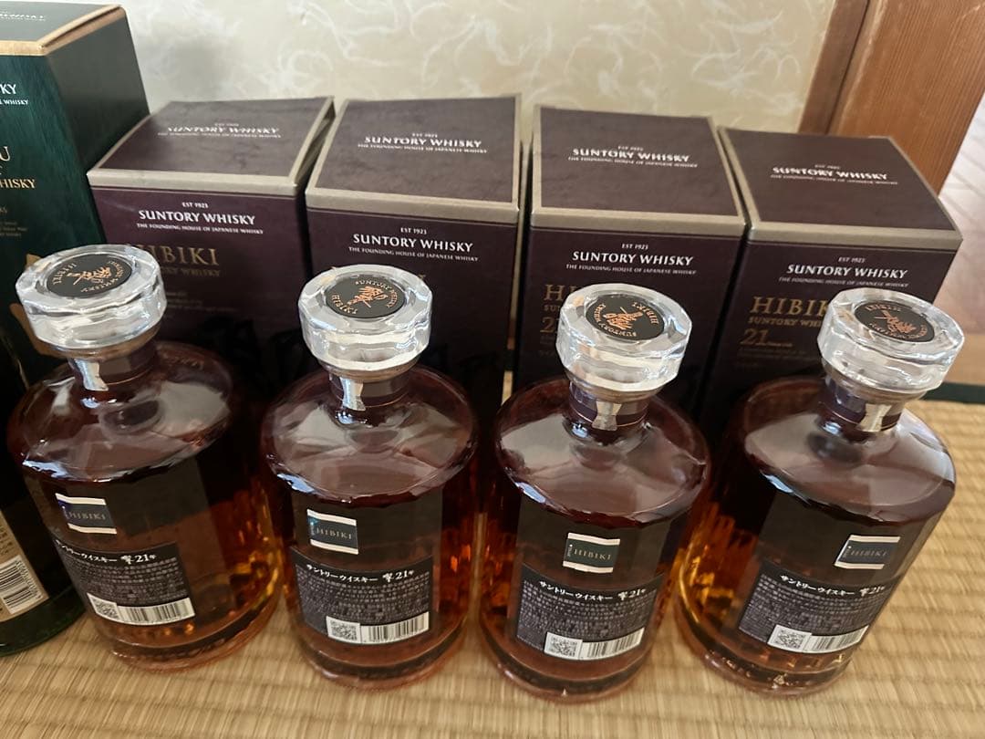 サントリー 響 21年・山崎12年 白州 18年・　10本響山崎白州