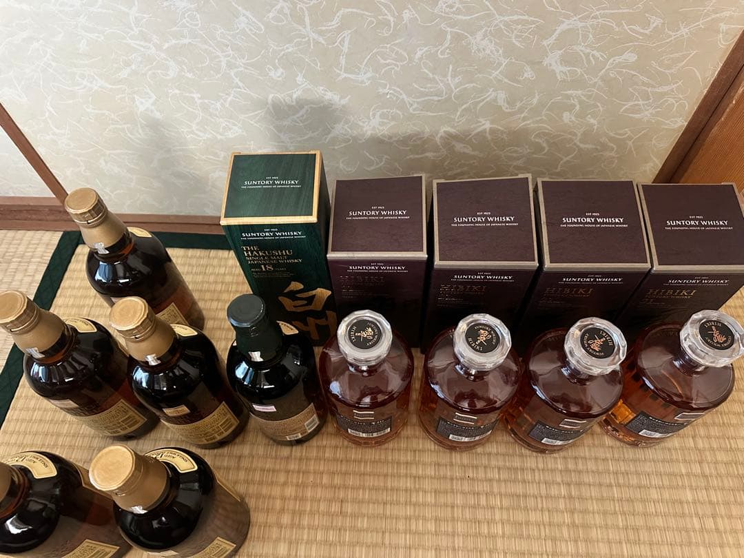 サントリー 響 21年・山崎12年 白州 18年・　10本響山崎白州