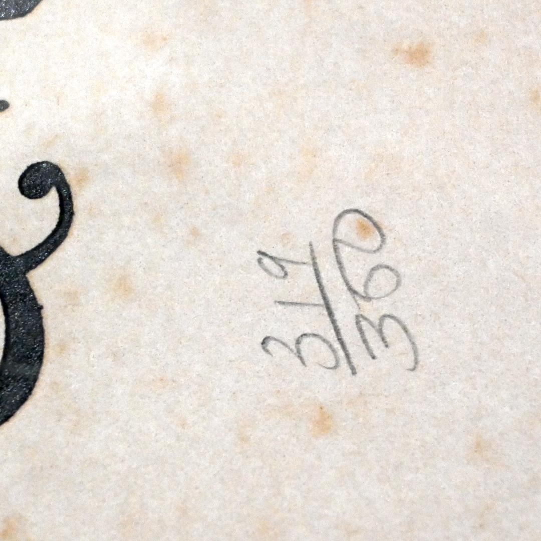 【特価！】エルテ（Erte） ナンバースイート3 シルクスクリーン